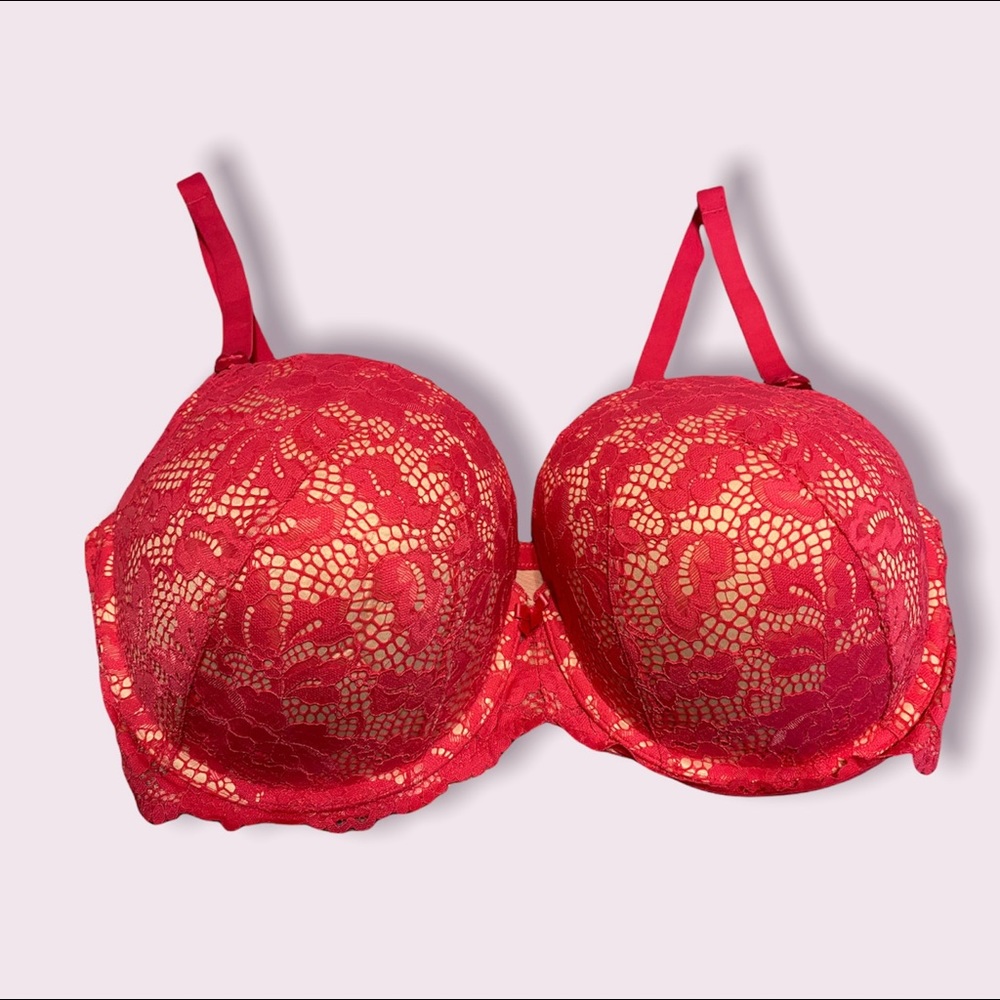 Torrid Push-up Pink Lace Bra